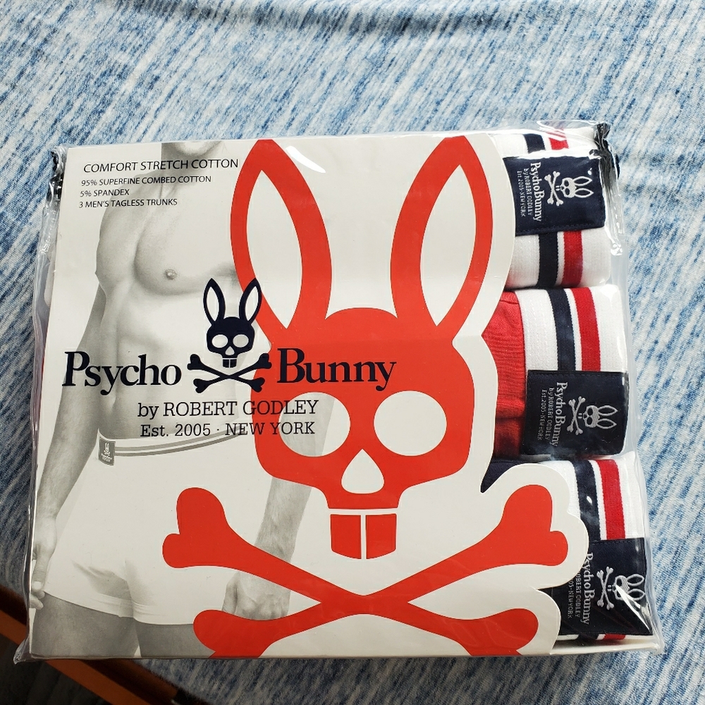Mens psycho bunny boxer briefs